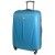 Średnia walizka na kółkach MAXIMUS 222 ABS jasno niebieska